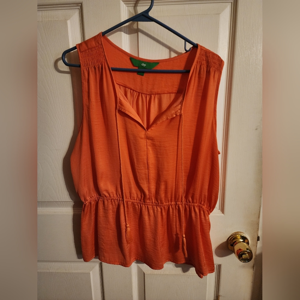 DIP Orange tank top